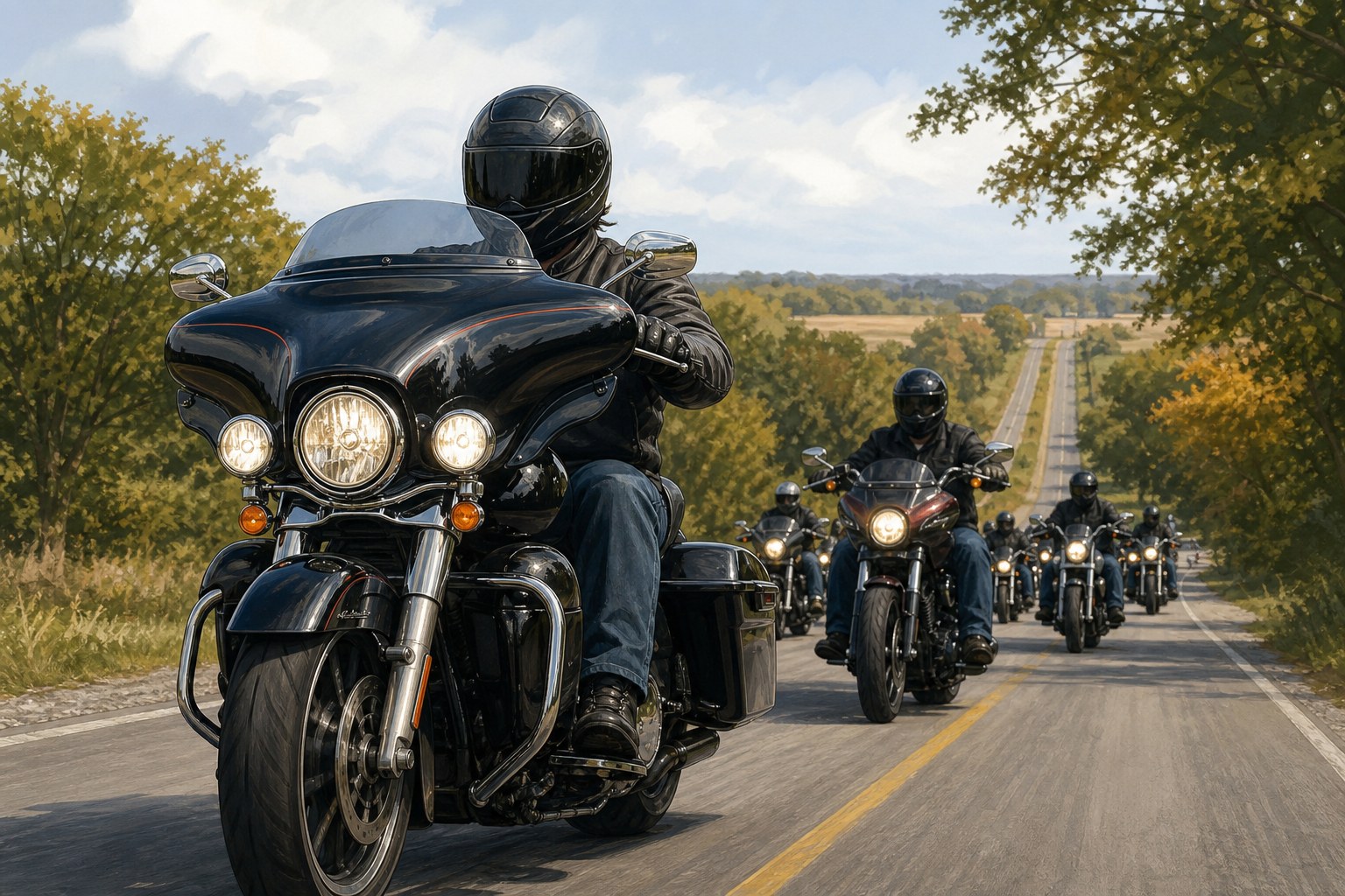 12th Annual Ride for Carrie Motorcycle Run to benefit Elk River nataive