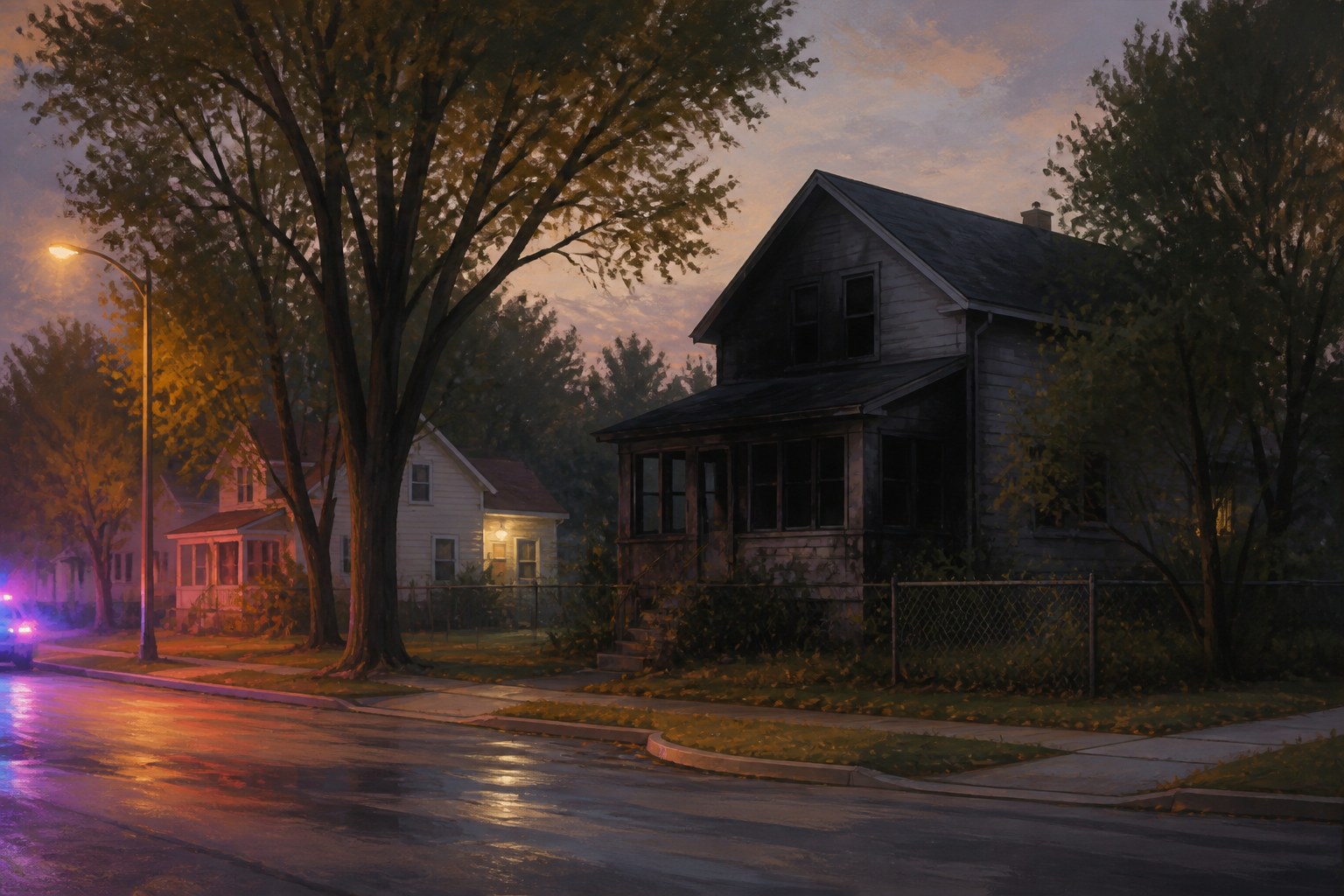 Active scene outside north Minneapolis home that caught fire