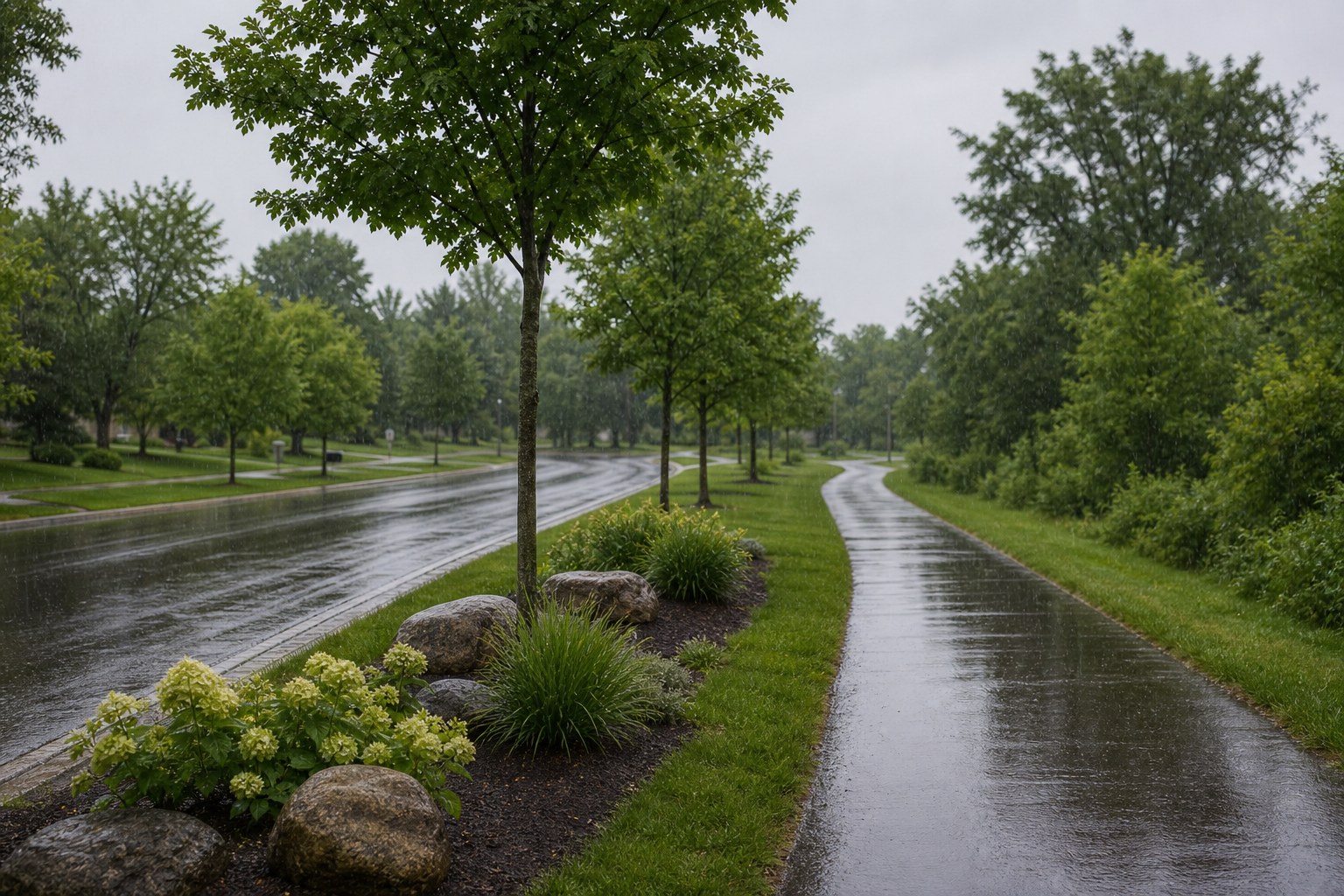Current Rogers weather: 72°F and Light Rain (high 76° / low 67°)