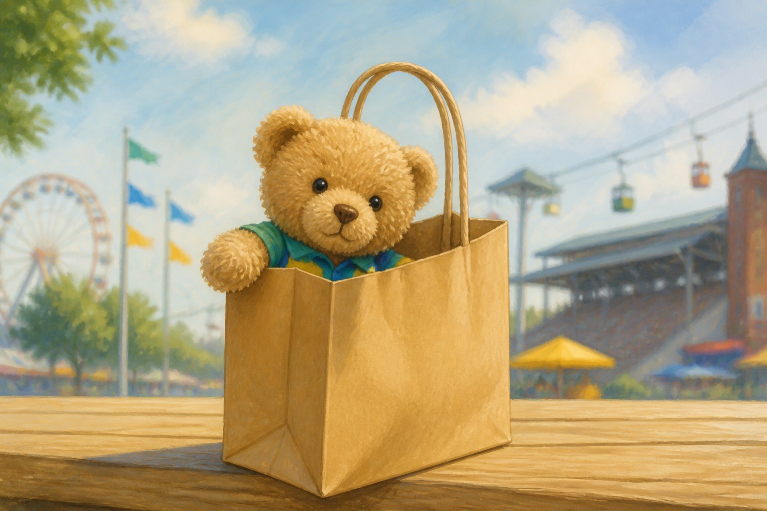 Dayton's releases a summer Santa Bear for the Minnesota State Fair