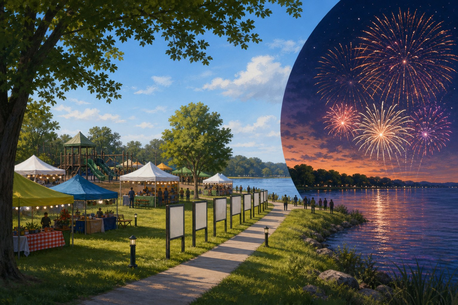 Elk RiverFest returns Saturday with family fun, history walk and rescheduled fireworks