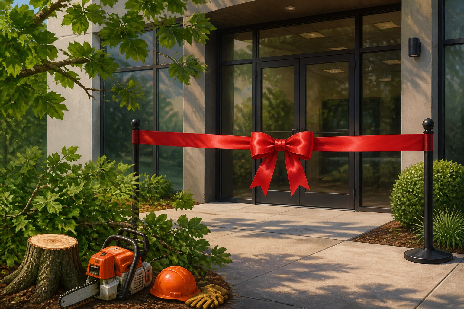 🎀 NEW BUSINESS: Ribbon cutting at Dise Tree Service in Rogers Wednesday