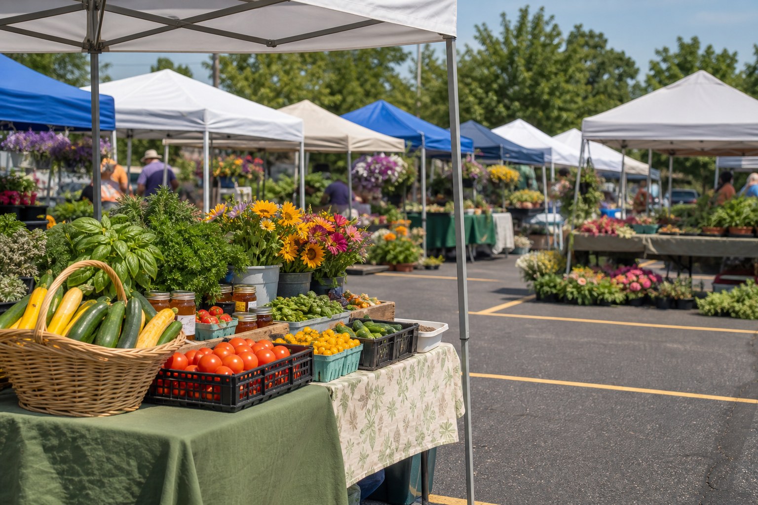 Rogers city calendar: Farmers Market on August 12, 2026 at 3:00 PM – 6:30 PM
