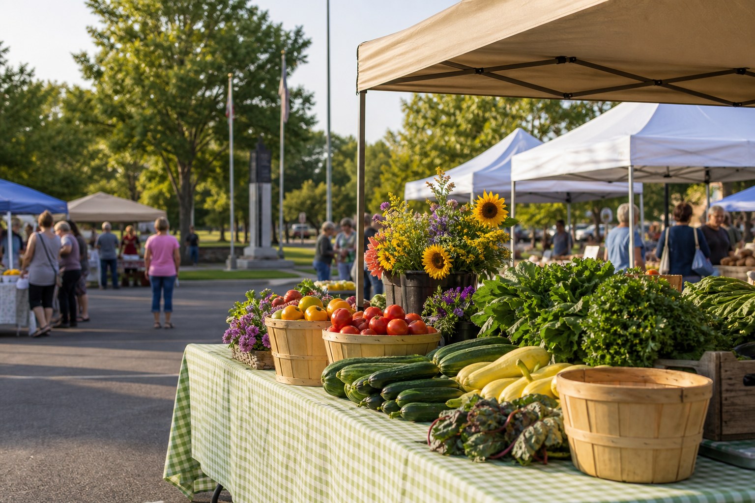 Rogers city calendar: Farmers Market on August 19, 2026 at 3:00 PM – 6:30 PM