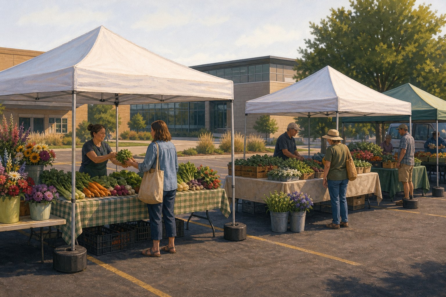 Rogers city calendar: Farmers Market on August 26, 2026 at 3:00 PM – 6:30 PM