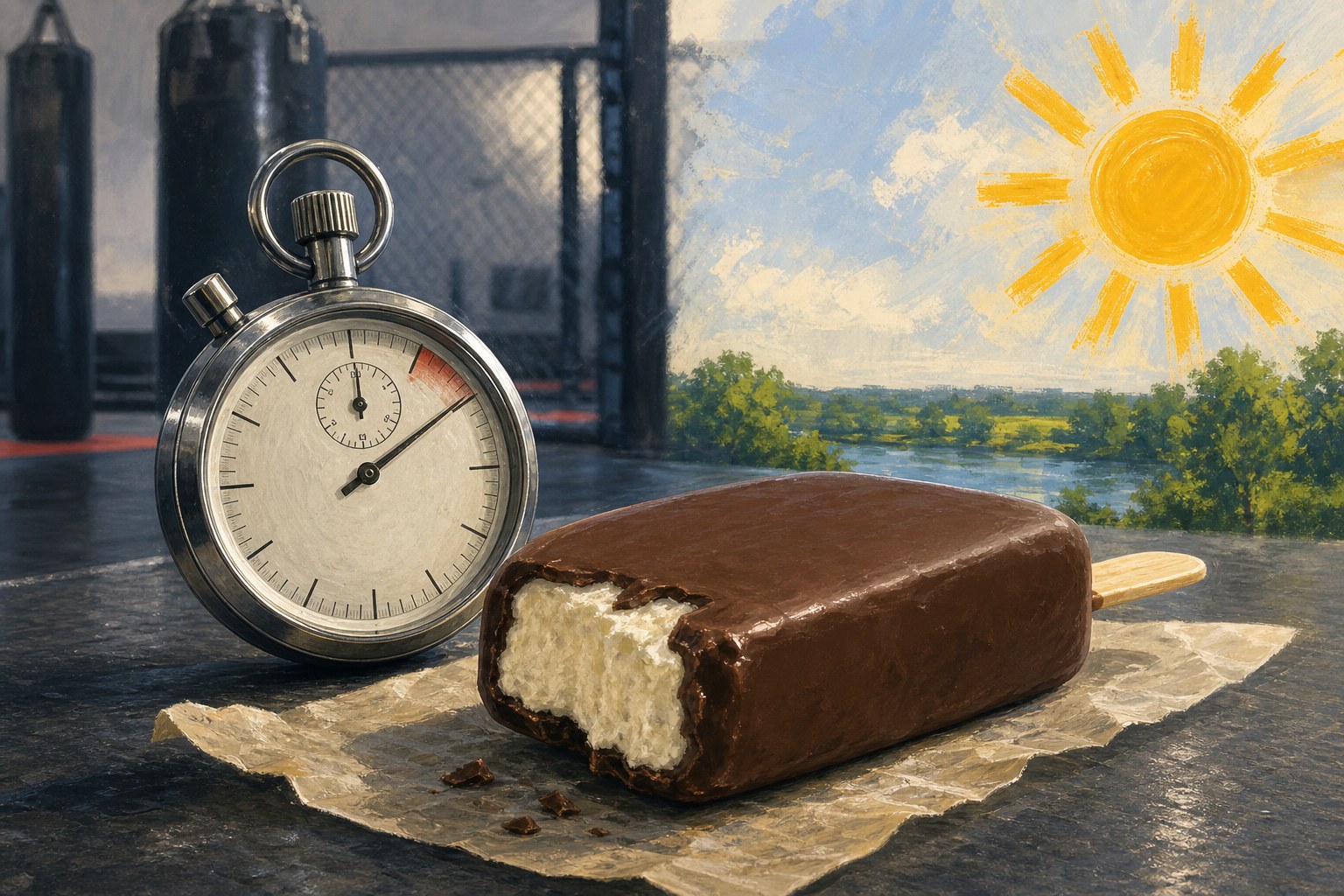 Rogers man sets world record for fastest Klondike bar eaten