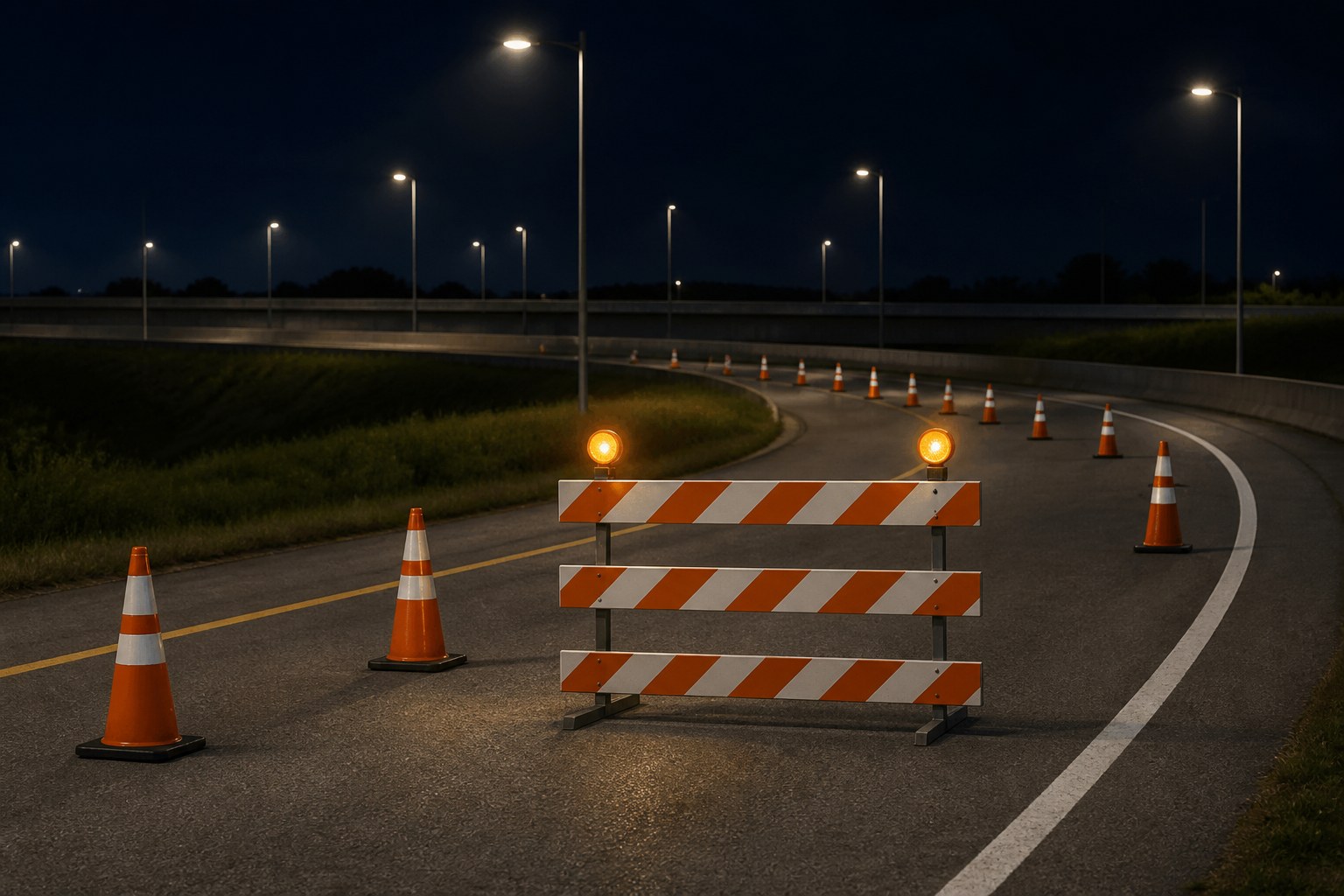 🚧 US 169: NIGHT TIME CONSTRUCTION WORK